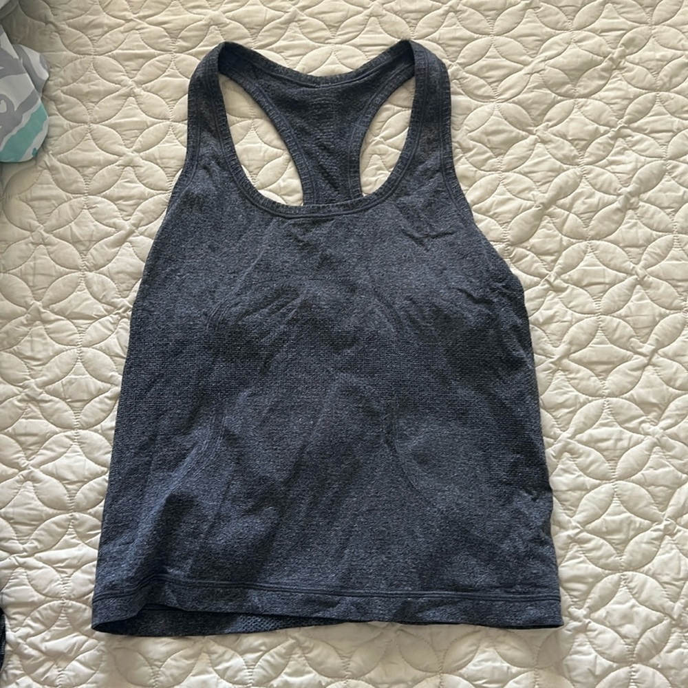 CROPPED LULUMEON SWIFTLY TANK